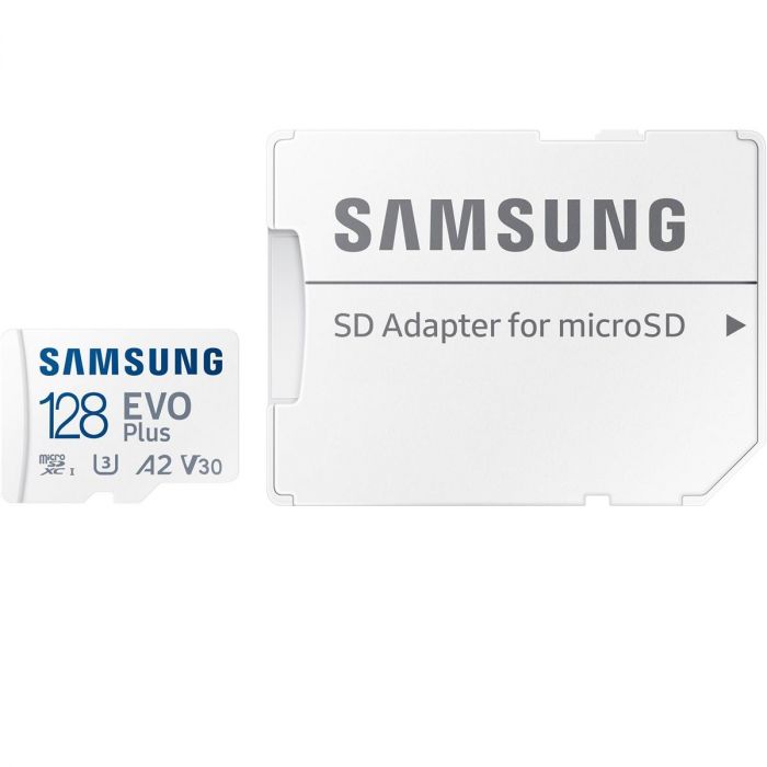 Карта пам`яті MicroSDXC  128GB UHS-I/U3 Class 10 Samsung Evo Plus R160MB/s + SD-адаптер (MB-MC128SA/EU)