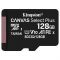 Карта пам`яті MicroSDXC 128GB UHS-I Class 10 Kingston Canvas Select Plus R100MB/s (SDCS2/128GBSP)