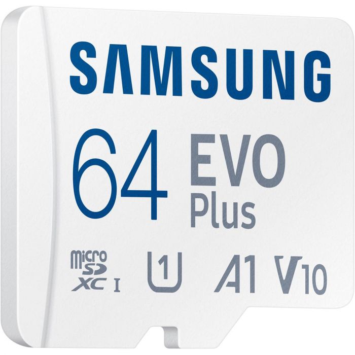 Карта пам`яті MicroSDXC 64GB UHS-I/U3 Class 10 Samsung Evo Plus R160MB/s + SD-адаптер (MB-MC64SA/EU)
