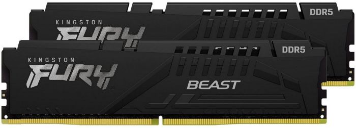 Модуль пам`яті DDR5  2x16GB/6000 Kingston Fury Beast Black (KF560C36BBE2K2-32)