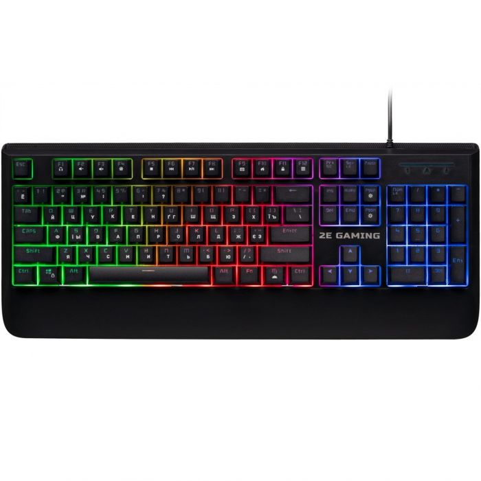 Клавіатура 2E Gaming KG325UB LED Ukr Black (2E-KG325UB)