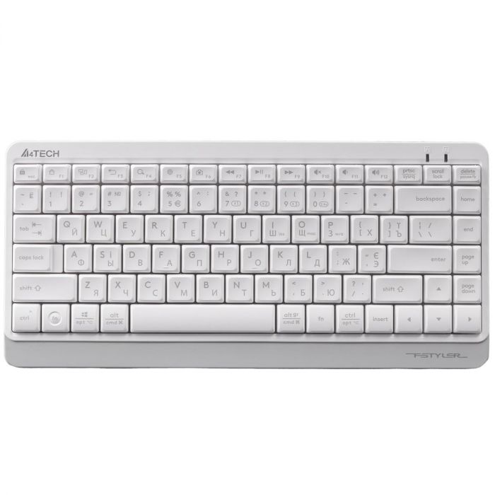 Клавіатура бездротова A4Tech FBK11 White USB
