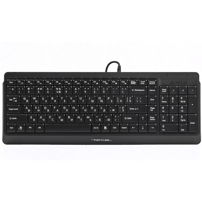 Клавіатура A4Tech Fstyler FK15 Ukr Black