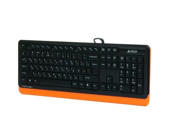 Клавіатура A4Tech Fstyler FKS10 Orange