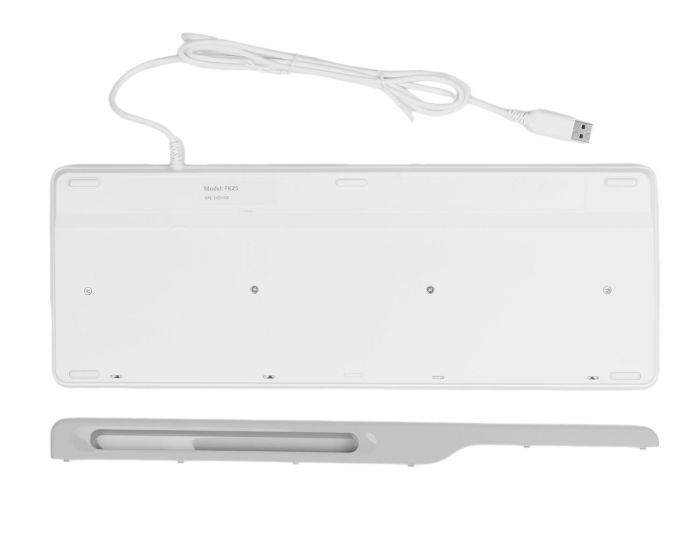 Клавіатура A4Tech Fstyler Ukr FK25 White