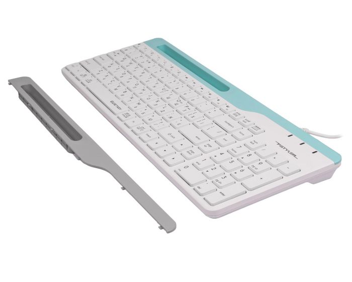 Клавіатура A4Tech Fstyler Ukr FK25 White