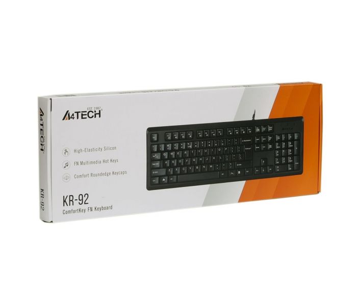 Клавіатура A4Tech KR-92 Black