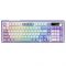 Клавіатура бездротова Ajazz AK980 Clear Sky Switch Purple (AK980-CS-PWB)