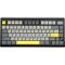 Клавіатура бездротова Epomaker TH80 Pro V2 75% Sea Salt Silent Switch Hot-Swap (2.4G/BT/USB) LCD Screen RGB UA Black (TH80-PROV2-B-SS)
