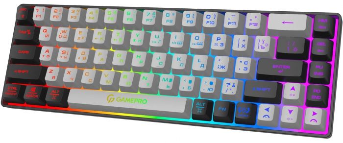 Клавіатура бездротова GamePro GK935 Black