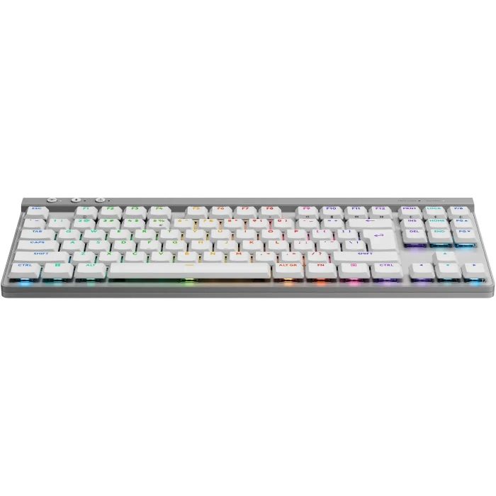 Клавiатура бездротова Logitech G515 Lightspeed TKL White (920-012539)