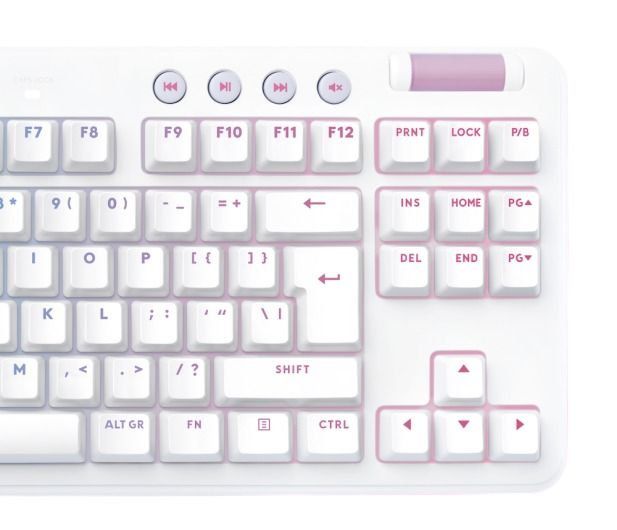 Клавіатура бездротова Logitech G715 Linear White (920-010692)