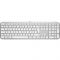 Клавiатура бездротова Logitech MX Keys S Pale Grey (920-011588)