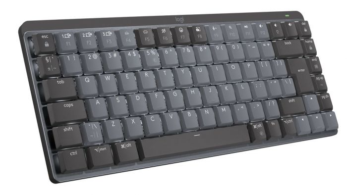 Клавiатура бездротова Logitech MX Mechanical Mini Bluetooth Illuminated Graphite (920-010782)