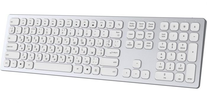 Клавіатура бездротова OfficePro SK1550W White 