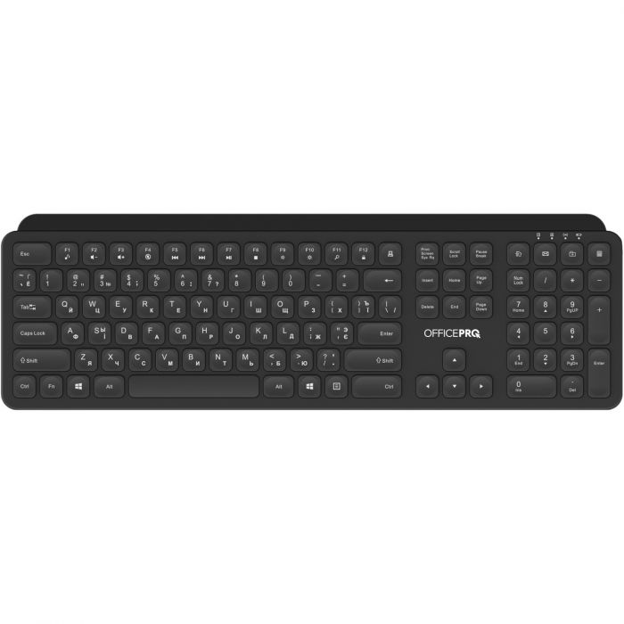 Клавіатура бездротова OfficePro SK680 Black 