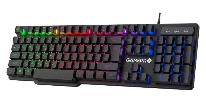 Клавіатура GamePro GK380 RGB Black 