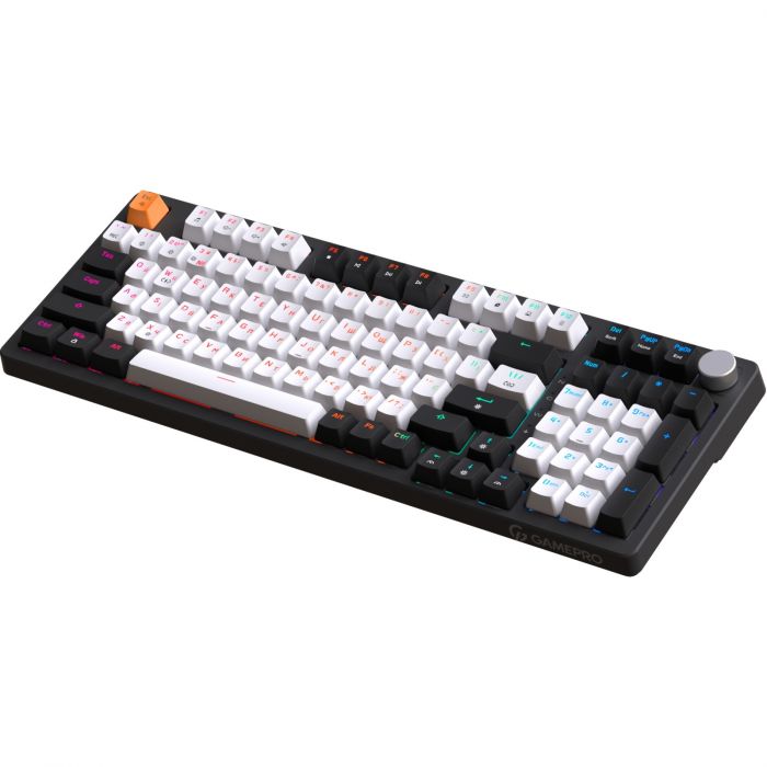 Клавіатура GamePro MK170B Red з Hot-Swap RGB Black 