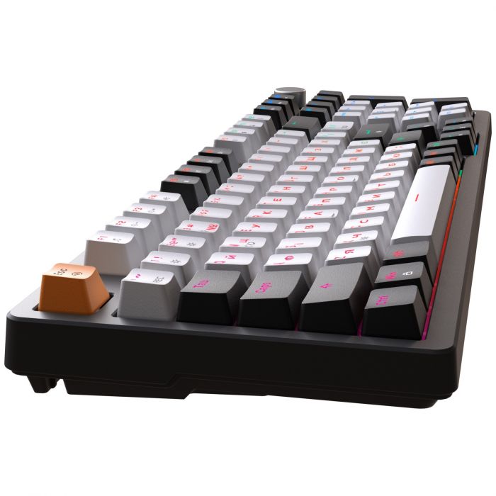 Клавіатура GamePro MK170B Red з Hot-Swap RGB Black 