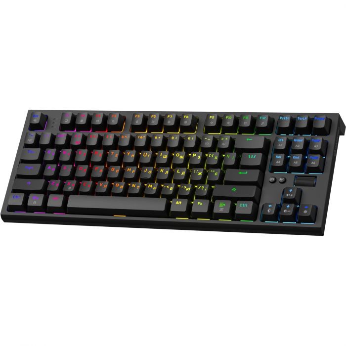 Клавіатура GamePro MK180B Red з Hot-Swap RGB Black 