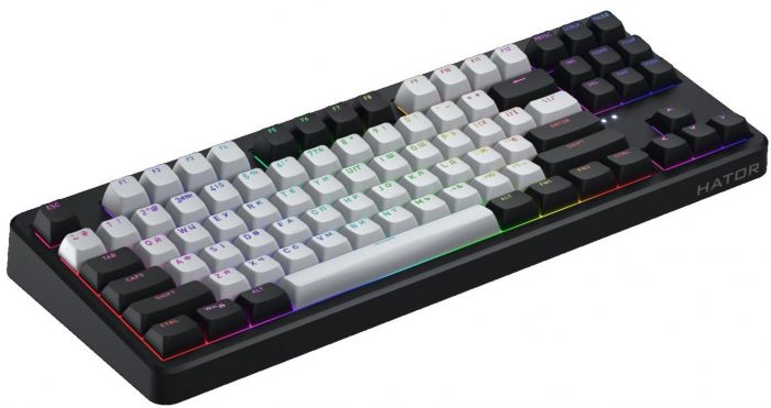 Клавіатура бездротова Hator Rockfall 3 Mecha TKL Wireless Orange Black (HTK850UA)