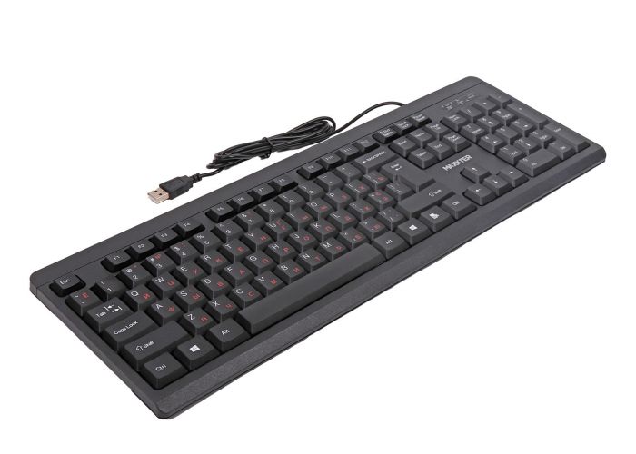 Клавiатура Maxxter KB-112-U Black
