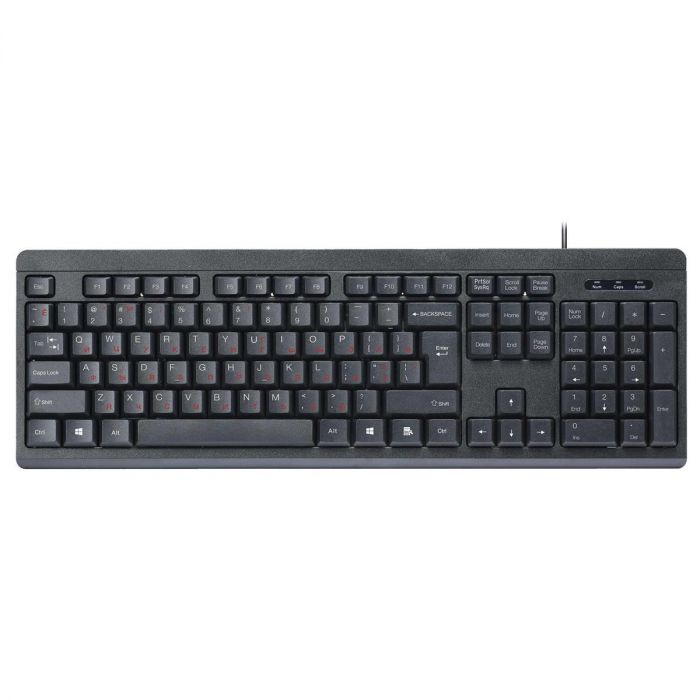 Клавiатура Maxxter KB-112-U Black