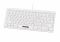 Клавiатура Maxxter KBM-C01W-UA White