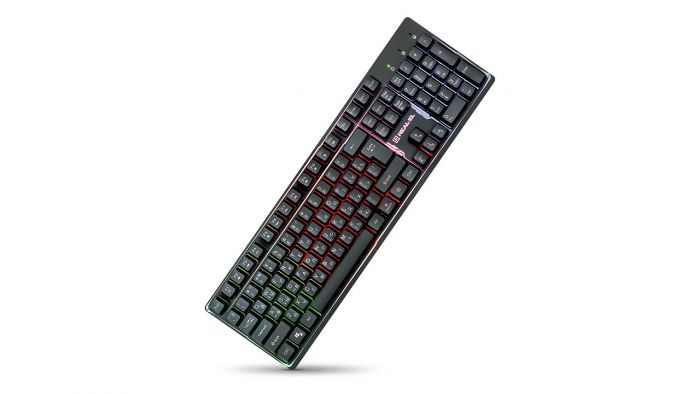 Клавіатура REAL-EL Comfort 7011 Backlit Ukr Black