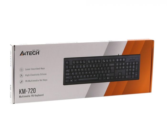 Клавіатура A4Tech KM-720 Black