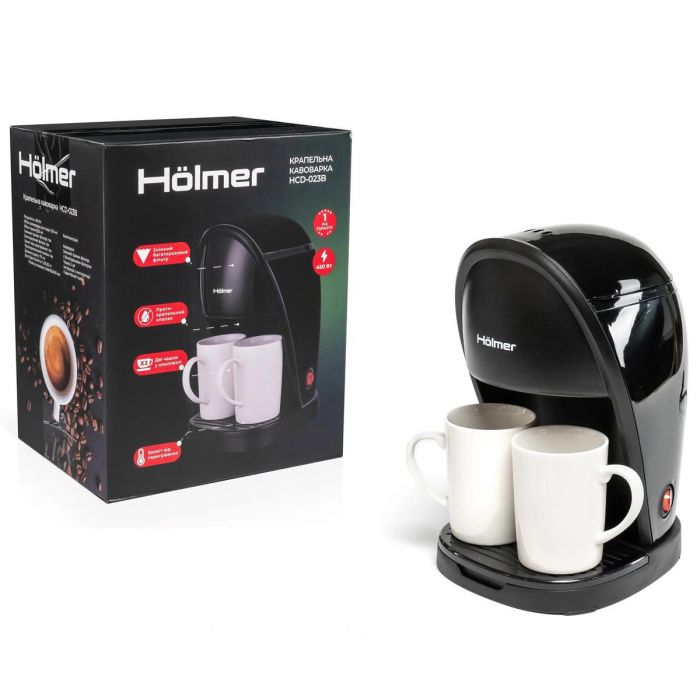 Кавоварка крапельна Holmer HCD-023B
