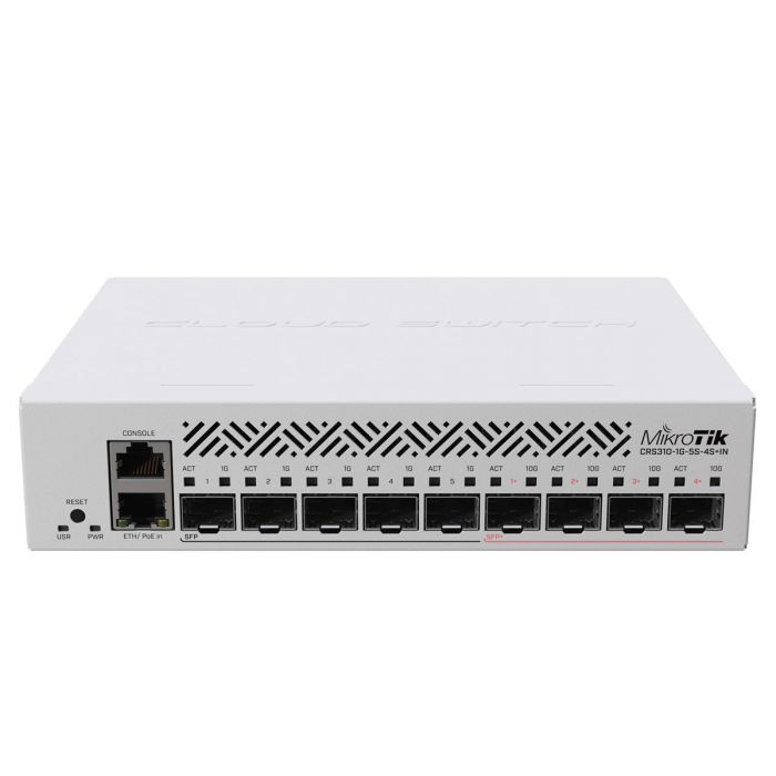 Комутатор MikroTik CRS310-1G-5S-4S+IN
