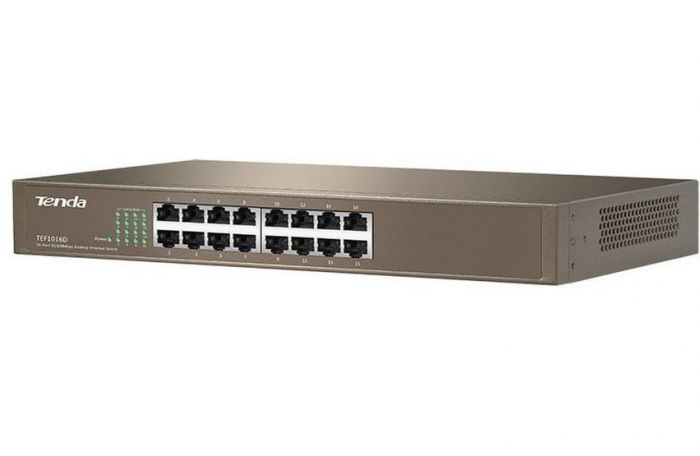 Комутатор Tenda TEF1016D