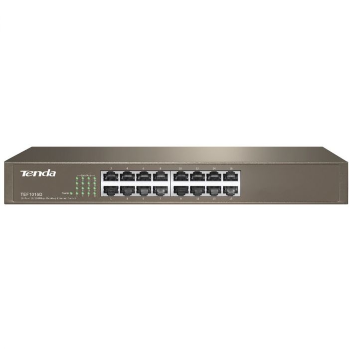 Комутатор Tenda TEF1016D