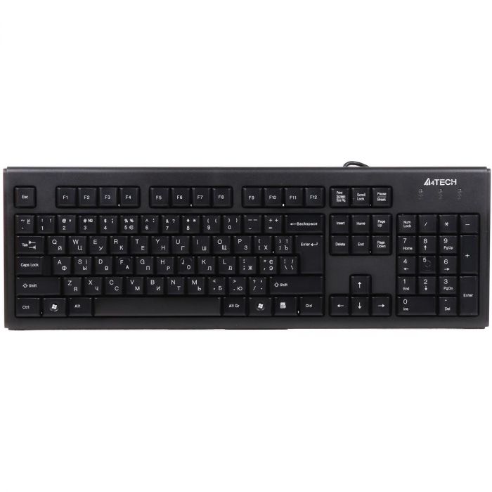 Комплект (клавіатура, миша) A4Tech KR-8572 Black