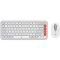 Комплект (клавіатура, миша) бездротовий Logitech Pop Icon Combo Off White (920-013141)