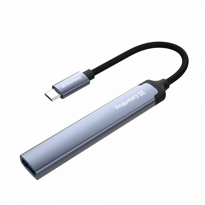 USB-хаб СolorWay USB Type-C 4-в-1 (CW-HUB07)