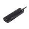 USB-хаб Maxxter USB Type-C 5-в-1 Black (HU3C-3PTF-01)