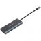 USB-хаб PowerPlant USB Type-C Grey (CA913497)