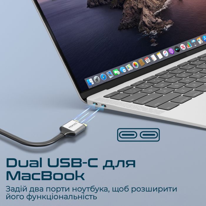 USB-хаб Promate VersaHub USB Type-C 13-в-1 Grey