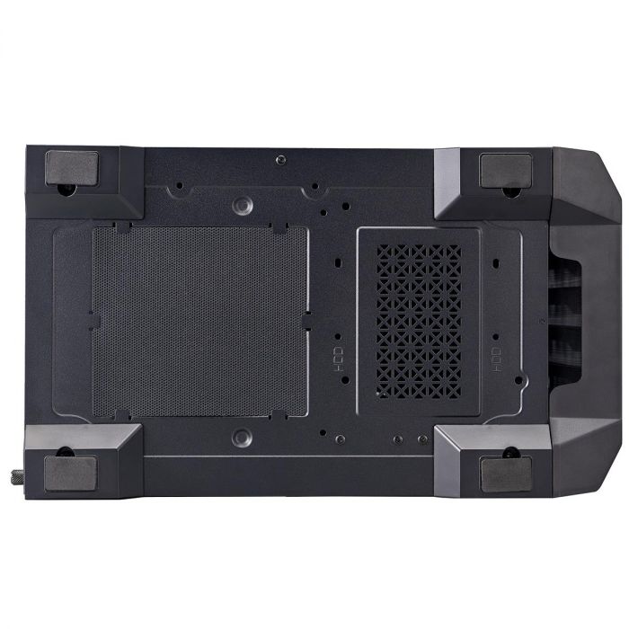 Корпус 1stPlayer H2-BK-4F7 Black без БЖ