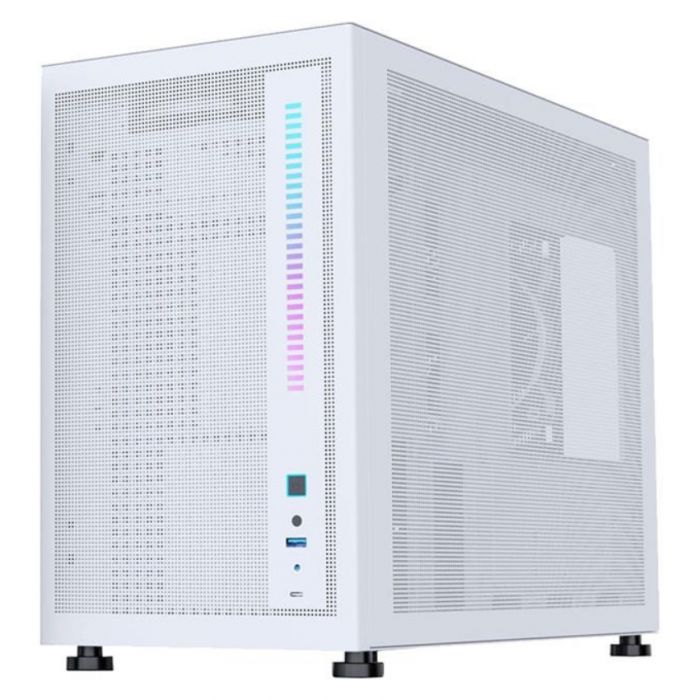 Корпус 1stPlayer Mi6-1F2-W-WH White без БЖ