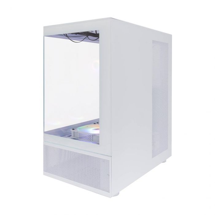 Корпус 1stPlayer Mi7-A-WH-2F7R-W-1F7-W White без БЖ