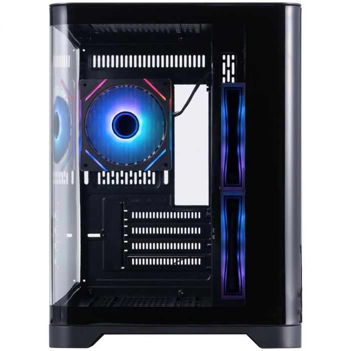 Корпус 1stPlayer UV5-BK-2FC7R-1FC7 Black без БЖ