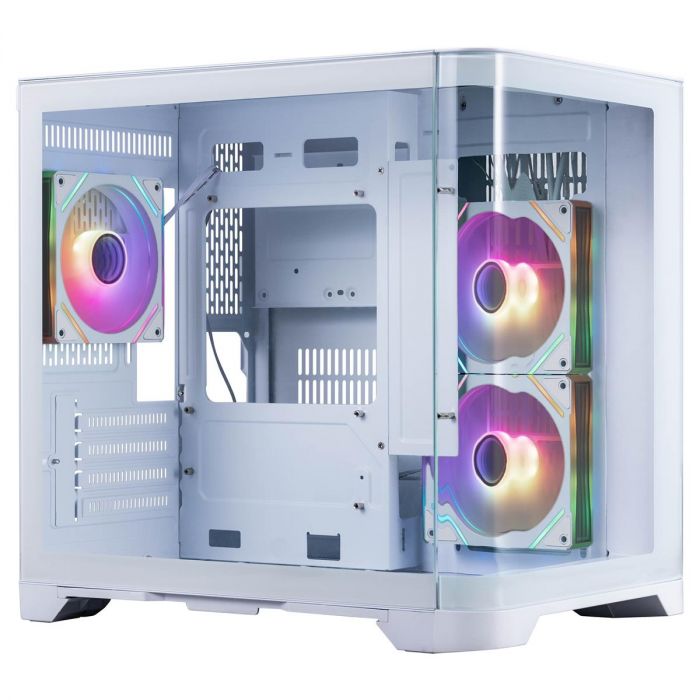 Корпус 1stPlayer UV5-WH-2FC7R-W-1FC7-W White без БЖ