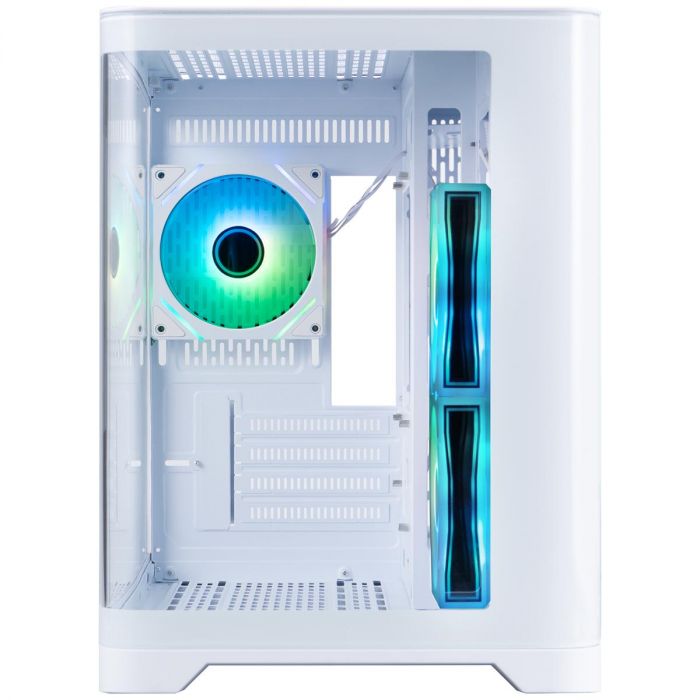 Корпус 1stPlayer UV6-WH-2FC7R-W-1FC7-W White без БЖ