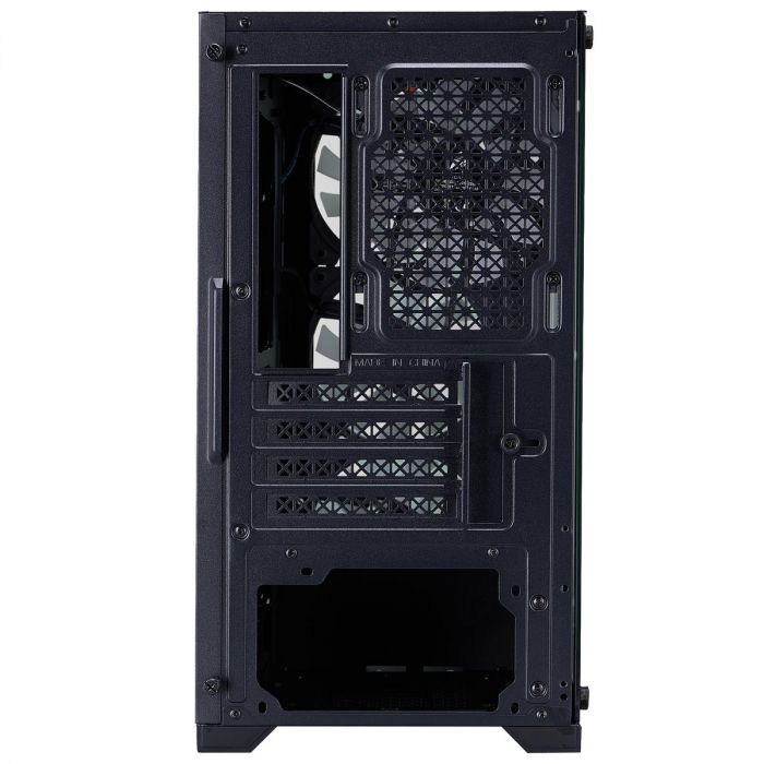 Корпус 1stPlayer X2-M-BK-4F7 Black без БЖ