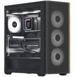 Корпус AeroCool D501A-G-BK-v2 (ACCM-DS01043.11) Black без БЖ