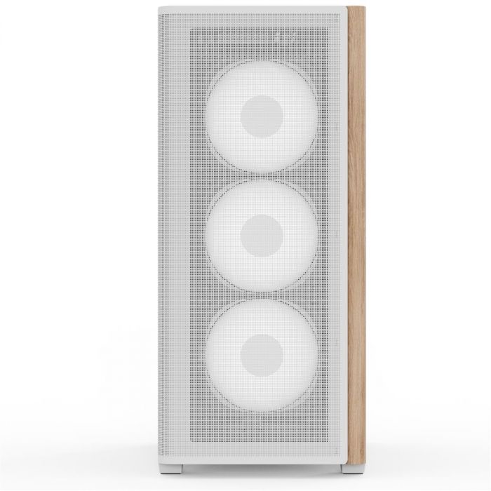 Корпус AeroCool D501A-G-WT-v2 (ACCM-DS01043.21) White без БЖ