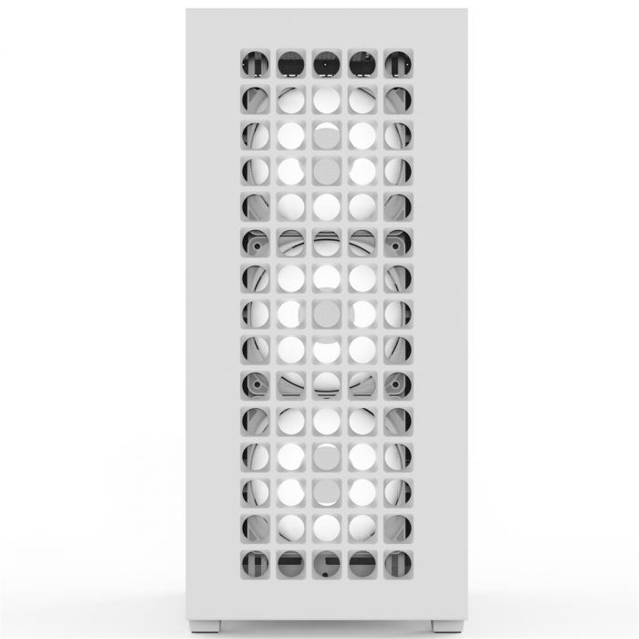 Корпус AeroCool D502A-G-WT-v1 (ACCM-DS02043.21) White без БЖ